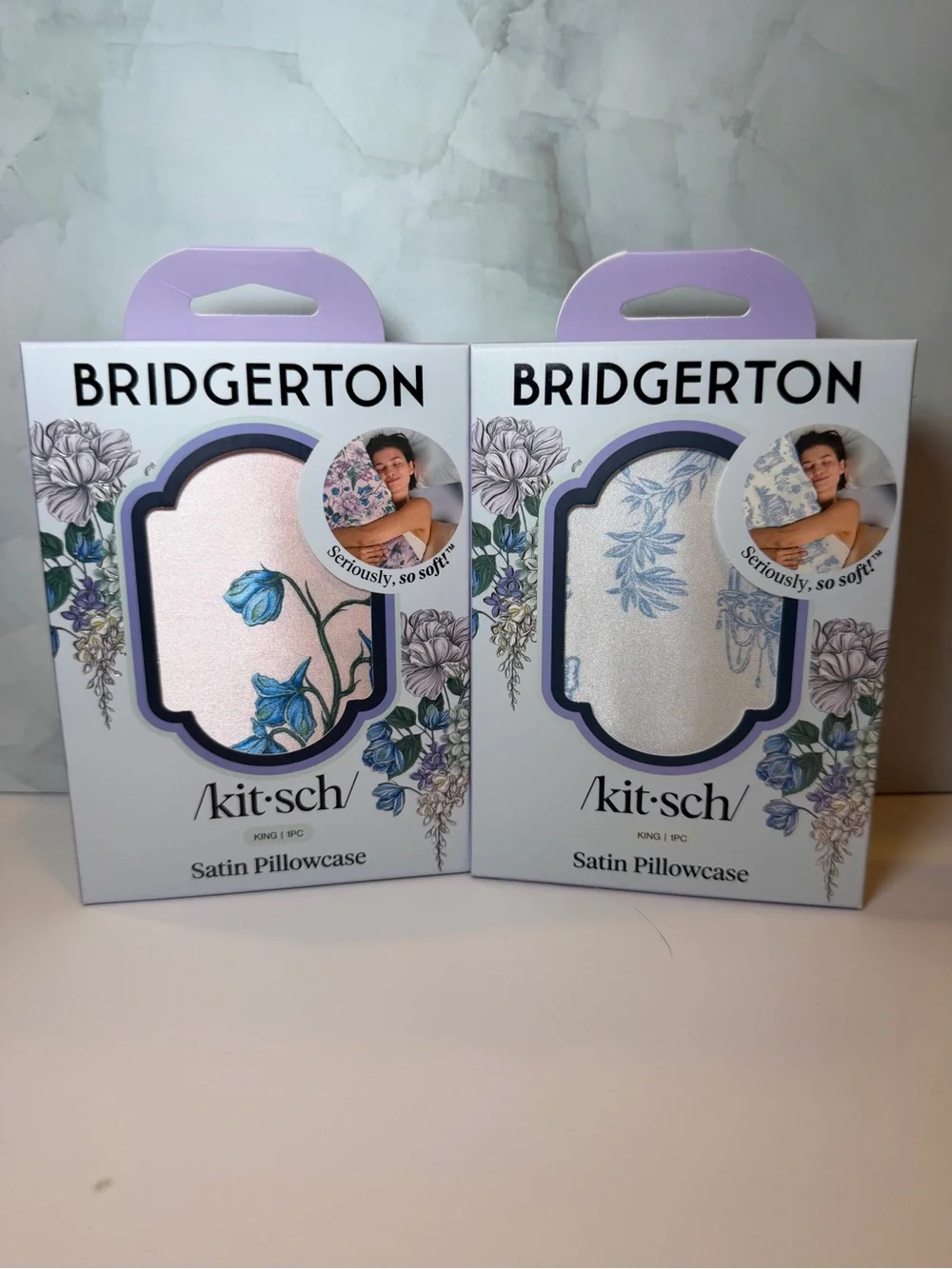 Kitsch x Bridgerton Satin Hair & Sleep Accessories Bundle